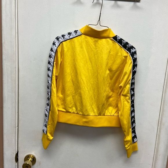 Kappa Women’s Yellow Crop Top size Small - Picture 5 of 6